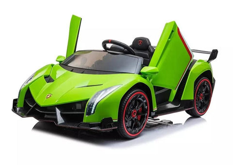 Image of 2021 Licensed Lamborghini Veneno Exotic Kids Car with Bluetooth - Elegant Electronix