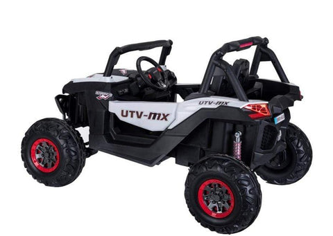 Image of 4x4 Off-Road Kids Buggy UTV with Touchscreen TV and EVA Wheels - Elegant Electronix