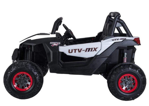 Image of 4x4 Off-Road Kids Buggy UTV with Touchscreen TV and EVA Wheels - Elegant Electronix