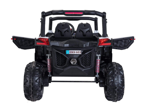 Image of 4x4 Off-Road Kids Buggy UTV with Touchscreen TV and EVA Wheels - Elegant Electronix