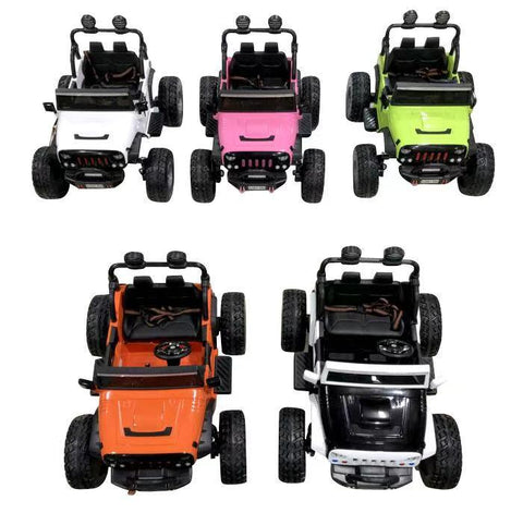 Image of 24V Lifted Kids Jeep with Bluetooth and Parental Remote