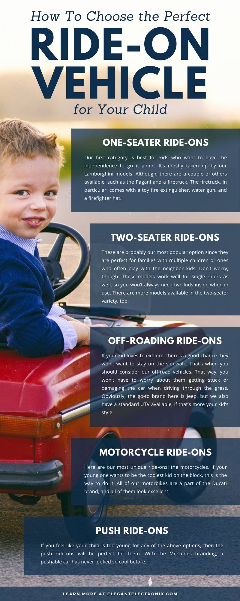 How To Choose the Perfect Ride-On Vehicle for Your Child