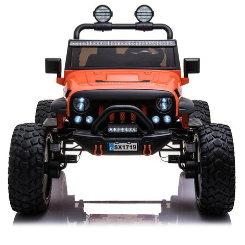 Image of 24V Lifted Kids Jeep with Bluetooth and Parental Remote