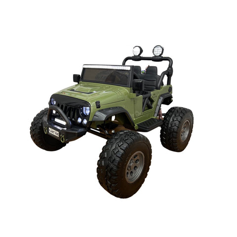 Image of 24V Lifted Kids Jeep with Bluetooth and Parental Remote