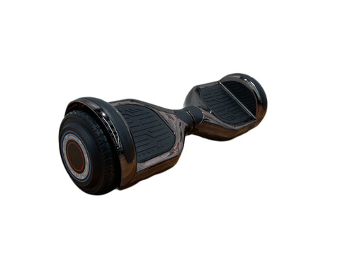 Image of Bluetooth Hoverboard with LED Lights | Chrome Black