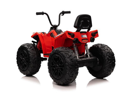 Image of 24V Big Wheel ATV Quad 4-Wheeler for Kids