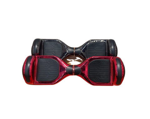 Image of Bluetooth Hoverboard with LED Lights | Chrome Black