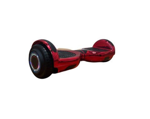 Image of Bluetooth Hoverboard With LED Lights | Metallic Red