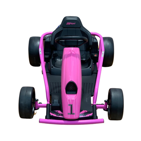 Image of Drifting Go Kart for Kids | 24V Pink