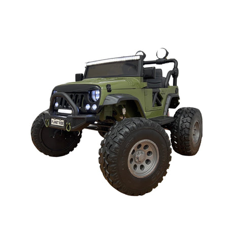 Image of 24V Lifted Kids Jeep with Bluetooth and Parental Remote