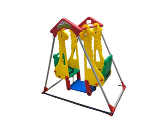 Double Seat Swing Set for Kids