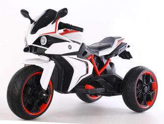 3 Wheel Motorcycle with LED Wheels Electric Kids Motorcycle Trike 12V