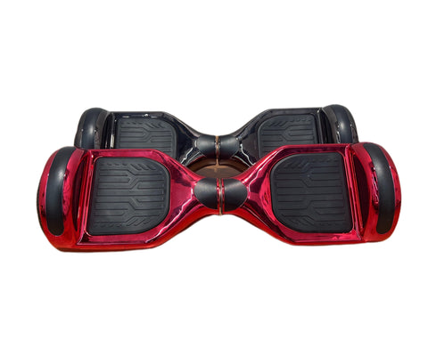 Image of Bluetooth Hoverboard With LED Lights | Metallic Red