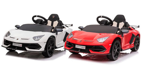 Image of Lamborghini Aventador Kids Car with Parental Remote