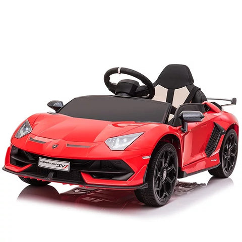 Image of Lamborghini Aventador Kids Car with Parental Remote