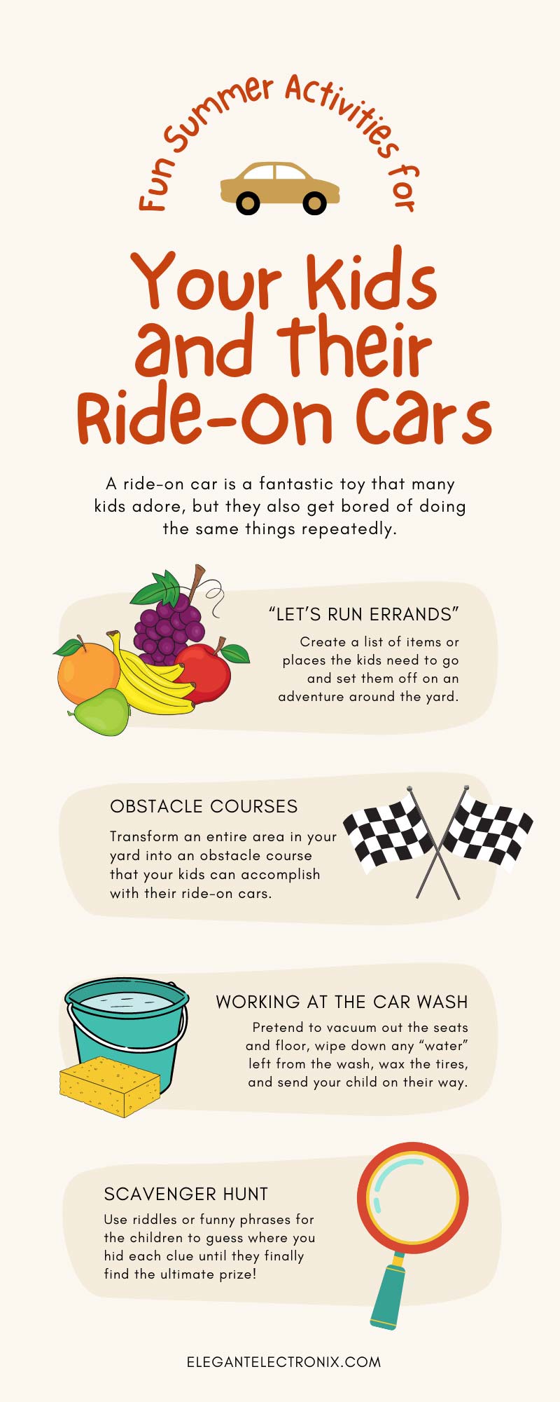 Fun Summer Activities for Your Kids and Their Ride-On Cars