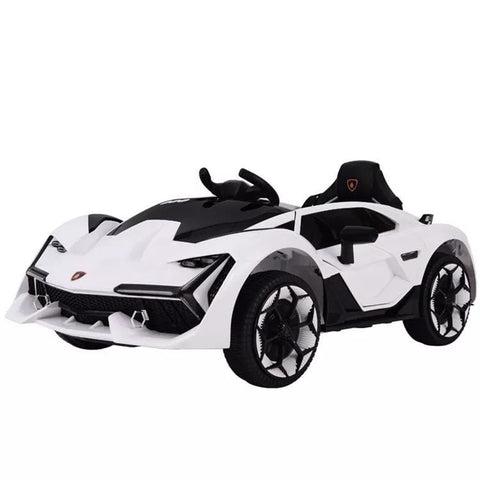 Image of Lambo Style Ride on Car with Parental Remote Control 12V | Red - Elegant Electronix