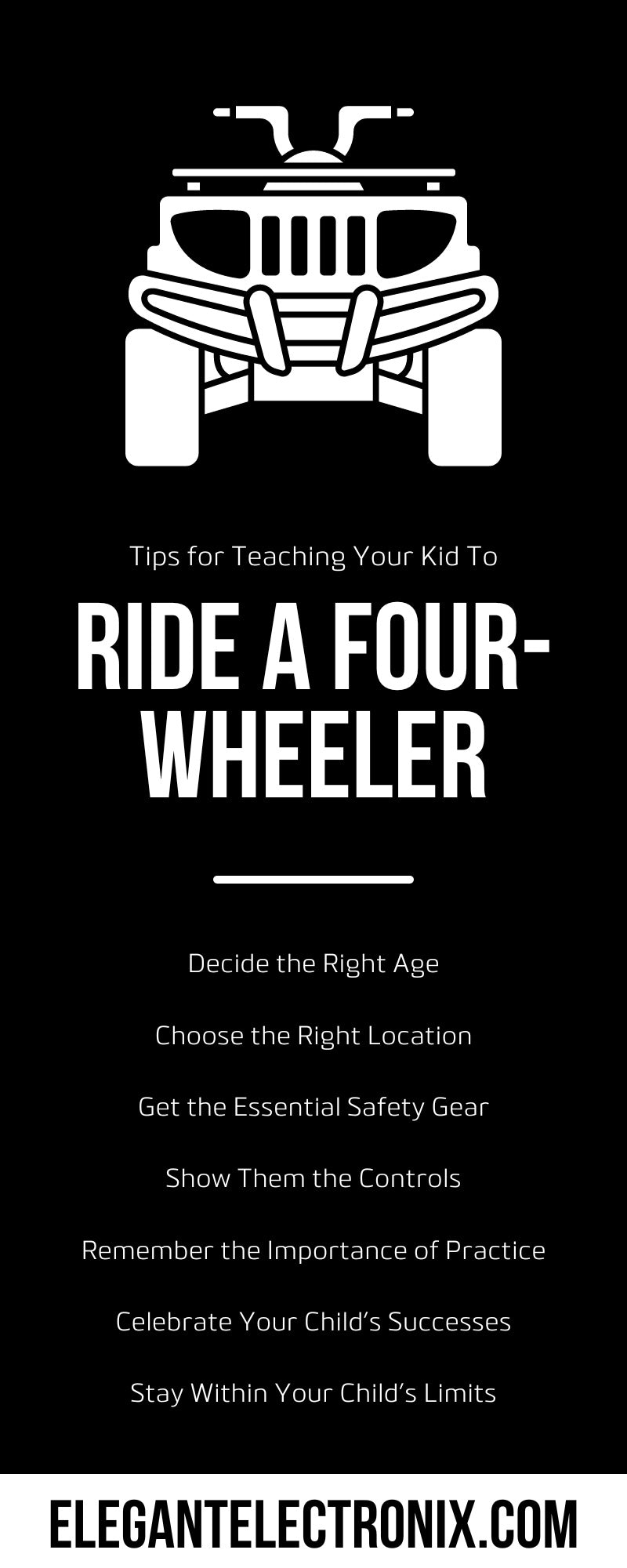 Tips for Teaching Your Kid To Ride a Four-Wheeler