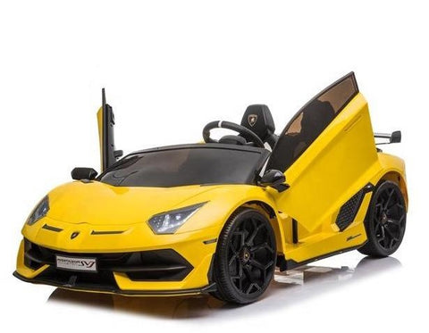 Image of High Speed Lamborghini Aventador Drift Car for Kids | 24V