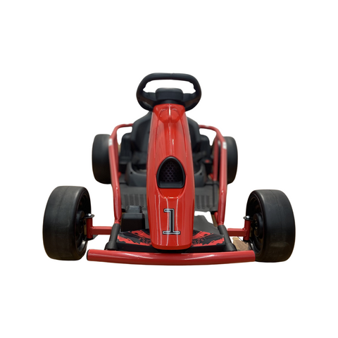 Image of Drifting Go Kart for Kids | 24V Red