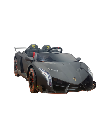 Image of Lamborghini Veneno 2 Seater Kids Car with Bluetooth