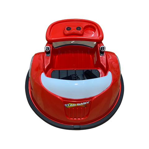 Image of 12V Bumper Cars with Parental Remote for Toddlers