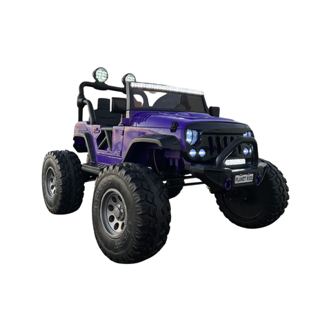 Image of 24V Lifted Kids Jeep with Bluetooth and Parental Remote