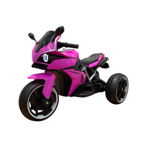 Image of 3 Wheel Motorcycle with LED Wheels Electric Kids Motorcycle For Girls