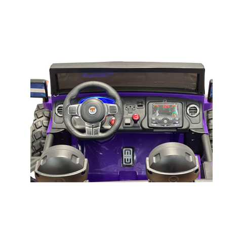 Image of 24V Lifted Kids Jeep with Bluetooth and Parental Remote