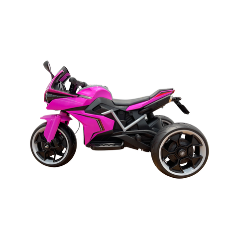 Image of 3 Wheel Motorcycle with LED Wheels Electric Kids Motorcycle For Girls