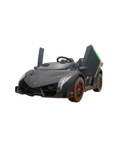 Image of Lamborghini Veneno 2 Seater Kids Car with Bluetooth