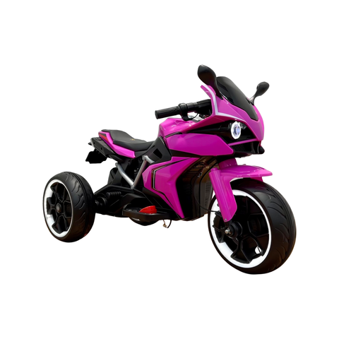 Image of 3 Wheel Motorcycle with LED Wheels Electric Kids Motorcycle For Girls